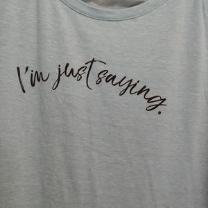 Double Ruffle Short Sleeve Graphic Tee 18/20